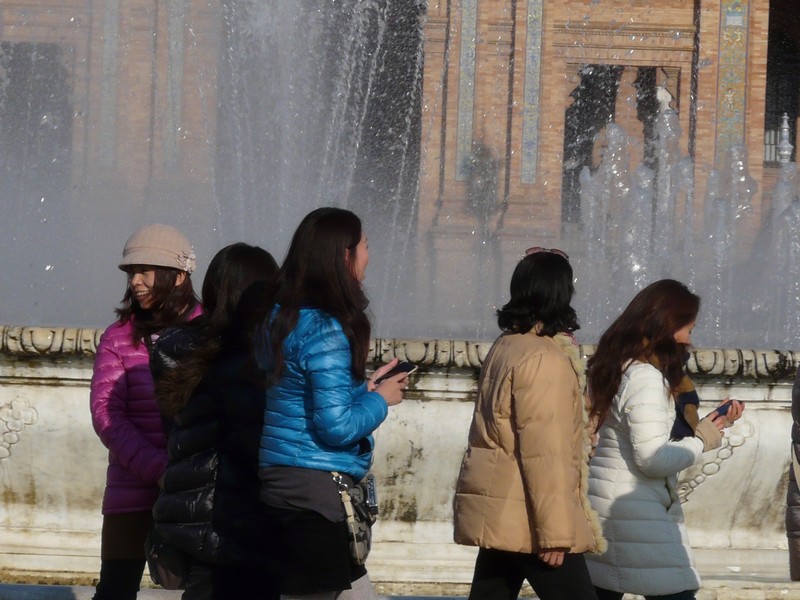 0216 P1180077 Seville Plaza de Espana