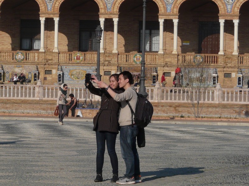 0217 P1180078 Seville Plaza de Espana