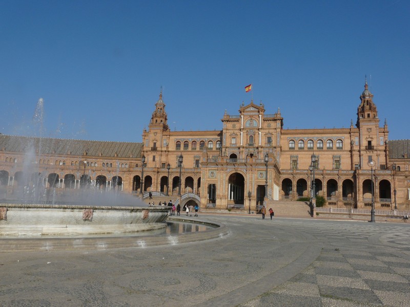 0218 P1180079 Seville Plaza de Espana