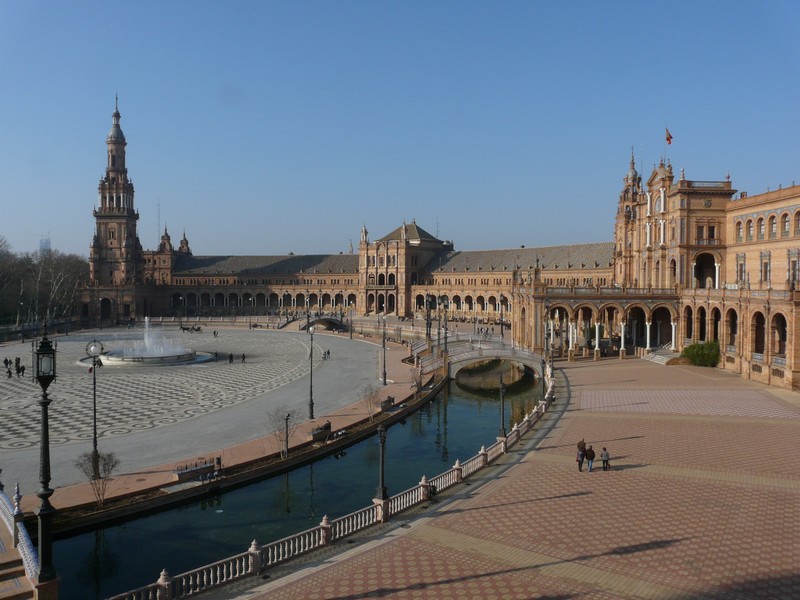 0224 P1180086 Seville Plaza de Espana