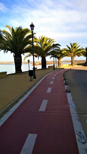 84d Bike Trail in Isla Cristina