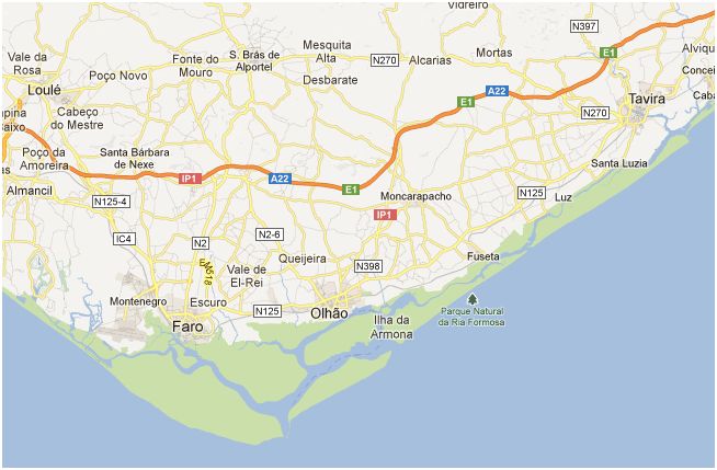 Algarve Mid FARO to Tavira