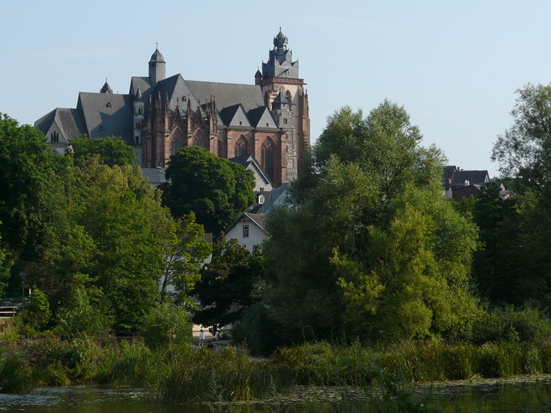 P1160059 Lahntal Radweg Marburg Cathedral