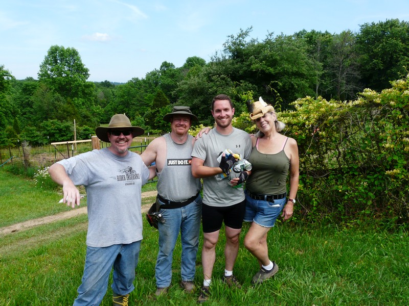 P1270645 7 Hens Farm John James Chris Pam