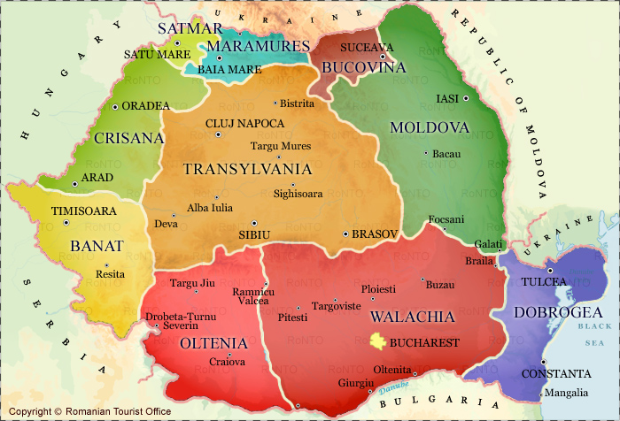 Romania Regions